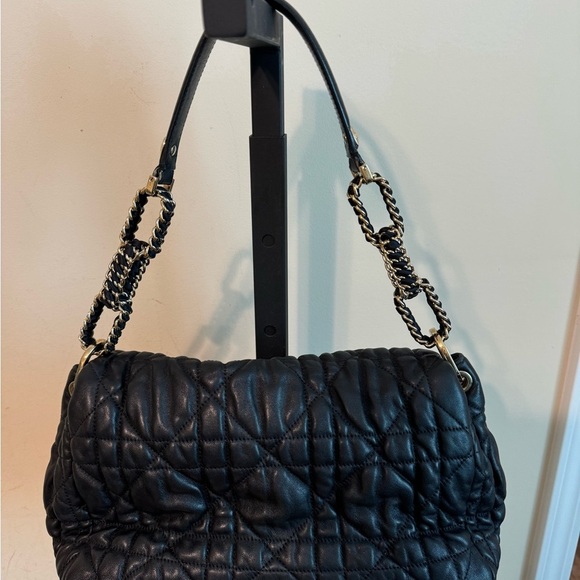 Dior Quilted Single Flap Shoulder Bag - Picture 2 of 16